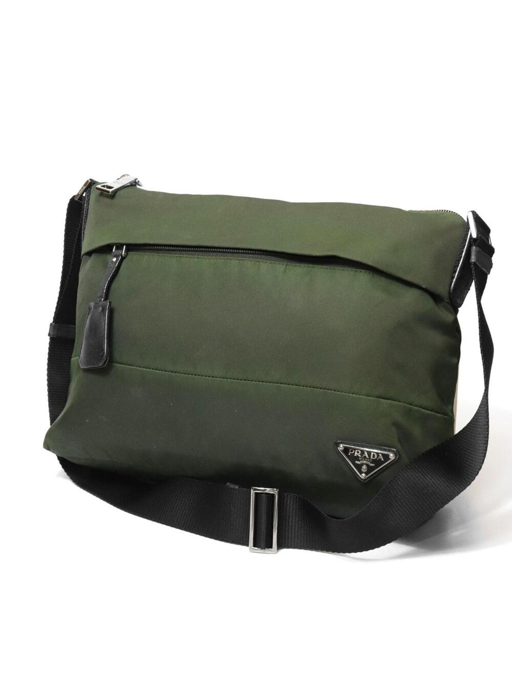 Prada Front Pocket Messenger Bag #299099P42B